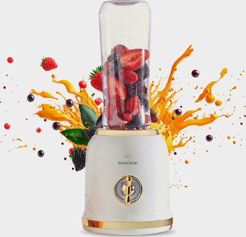 Fit Life Smoothie Blender Buz Kırma Özelliği - 2 adet Tritan Şişeli (RossClean Türkiye Garantili)