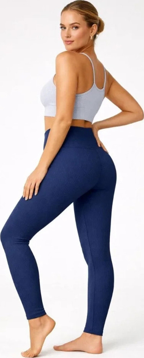 Fitilli Full Likralı Yüksek Bel Toparlayıcı Tayt Günlük Ve Spor Kullanım