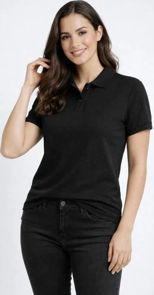 Pike Kumaş Düğmeli Yaka Regular Rahat Günlük Kısa Kol Tişört Tshirt