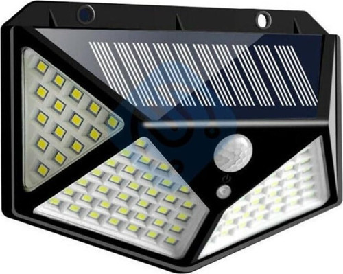 Büro Ev Ofis Bahçesi için 100LED Fotosel Sensörlü Solar Şarjlı Aydınlatma
