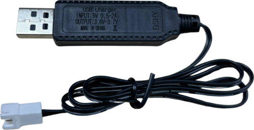 Büro Ev Ofis Dronları için 3.7V Li-ion SM-2P Soket Usb Batarya Şarj Kablosu