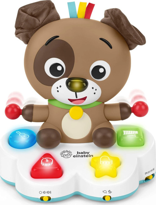 Drum & Learn Dean Müzikal Öğrenme Oyuncağı, Çoklu Duyusal, 6 Aylık Ve Daha Büyük Bebek