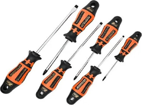 RXS6100 DÜZ TORNAVİDA SETİ 6 PARÇA RX SERİ