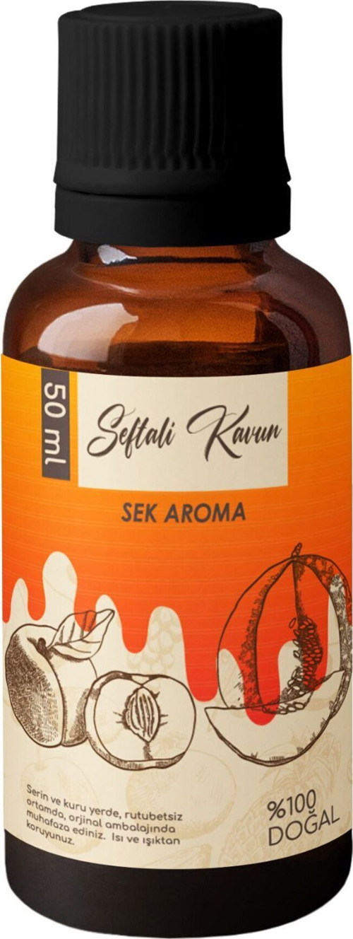 Hazır Karışım Şeftali&Kavun Kiti - Şeftali&Kavun Aroması 50 Ml (5 Litreye Uyumlu)