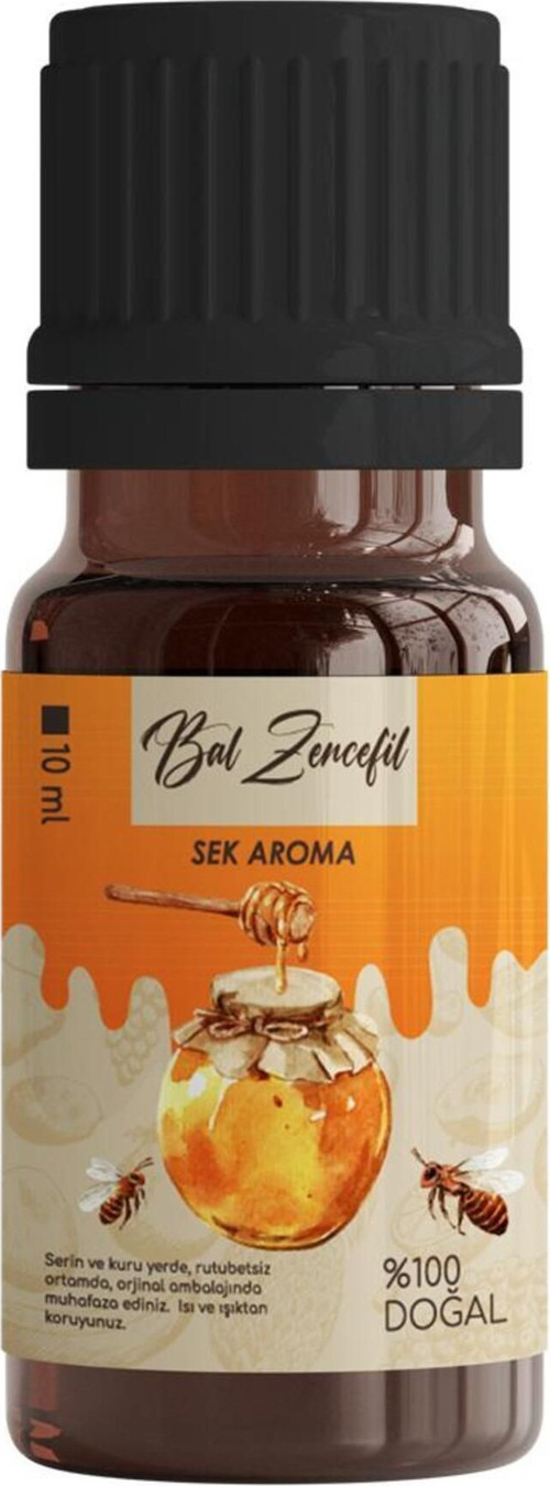 Bal&Zencefil Malt Aroması Tatlandırıcısı - Bal&Zencefil Aroması 10 Ml (5 Litreye Uyumlu)
