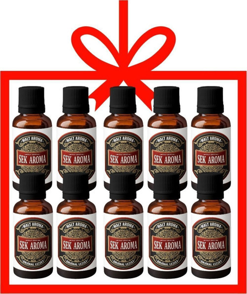 Red Hazır Karışım Malt Kiti - Red Malt Aroması 10 Adet 50 Ml Avantaj Paketi