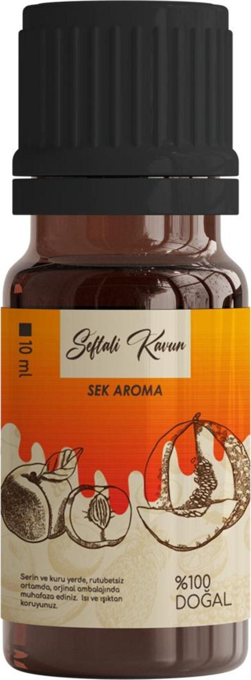 Hazır Karışım Şeftali&Kavun Kiti - Şeftali&Kavun Aroması 10 Ml (1 Litreye Uyumlu)