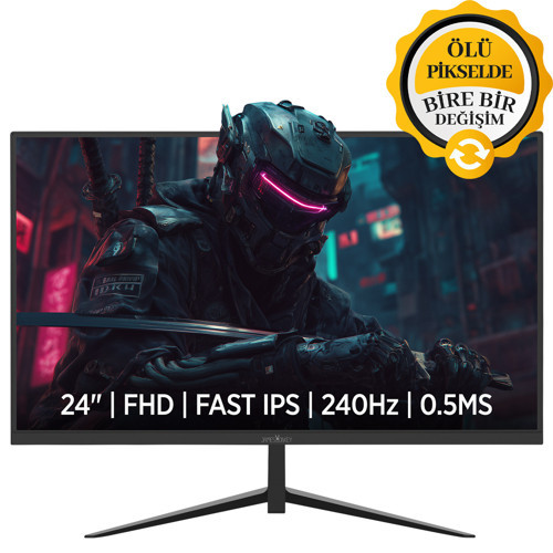 Ravel R40 24'' 240Hz 0.5Ms Fast IPS FHD Gaming Monitör (Sıfır Ölü Piksel Garantili)