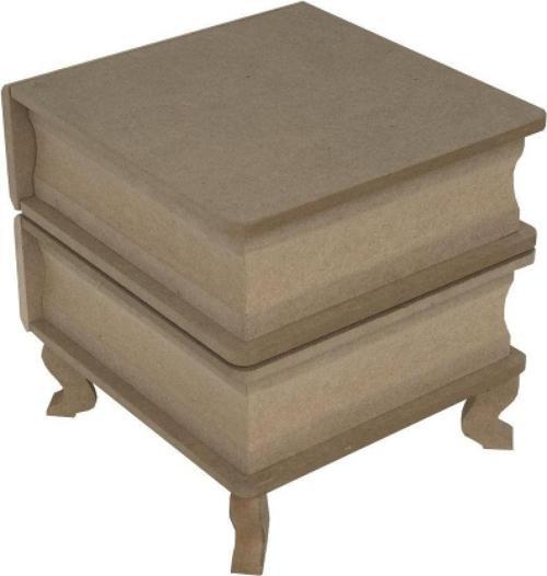 Kitap Model Ayaklı Kutu 22x22x23