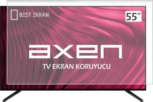 Axen AX55QO4OTL-W2S Tv Ekran Koruyucu - Axen 55" inç 139 cm ekran Webos QLED 4k smart TRAXDLD055471800