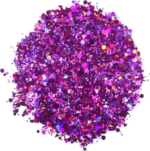 Glitter Sim Epoksi Süsleme Aksesuarı 5 GR Fuşya