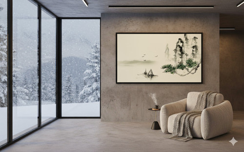 W Delux Duvar Tipi Cam Panel Isıtıcı 1200W