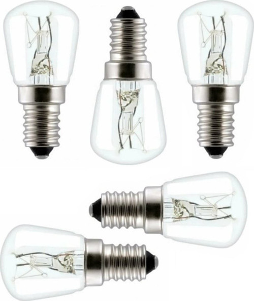 Bütün Markalar İle Uyumlu Universal Ankastre Buzdolabı Fırın 15 Watt Mini Halojen Ampül 5pc