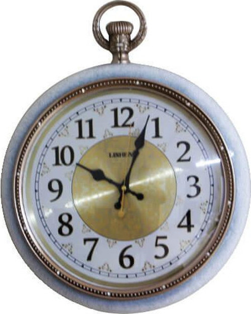 Yuvarlak Duvar Saati Sarkaçlı