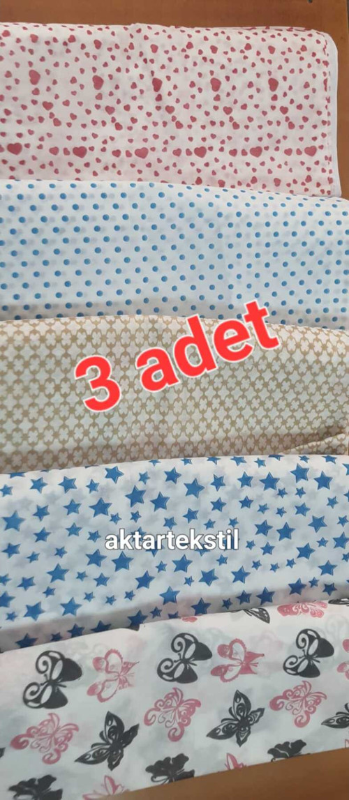 Desenli Yorgan Hurcu 100X50X40 Cm Karısık Renkler 3 Adet