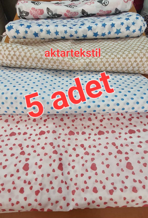 Desenli Yorgan Hurcu 100X50X40 Cm Karısık Renkler 5Adet