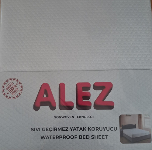 Sıvı Geçirmez Yatak Koruyucu Waterproof Alez 120 X 200 + 30 Cm Baza