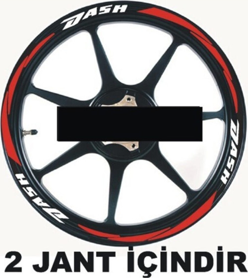 Motosiklet Jant Şeridi Hero Dash Sağ-Sol/Ön-Arka