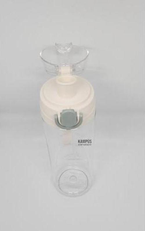 Kilitli Trıtan Matara 600ml Beyaz