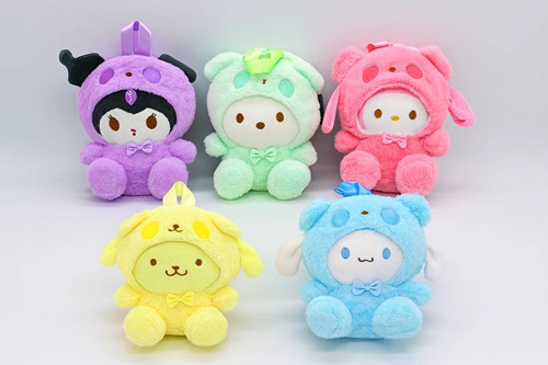 Peluş Kawaii Kuromi My Melody ve Cinnamoroll Sırt Çantası