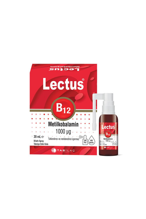 B12 Metilkobalamin 20 ml Dilaltı Sprey
