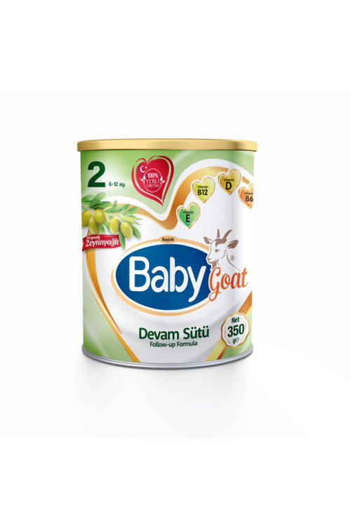 2 ZEYTİNYAĞLI DEVAM SÜTÜ TOZ - 6-12 AY ARASI BEBEKLERİN BESLENMESİNDE KULLANILAN KEÇİ SÜTÜ BAZLI, ZEYTİNYAĞI İ