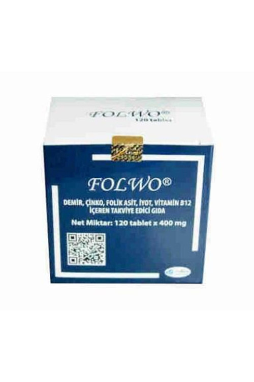 TABLET, ÇİNKO, FOLİK ASİT, İYOT, B12 VİTAMİNİ İÇEREN TAKVİYE EDİCİ GIDA 120 tablet