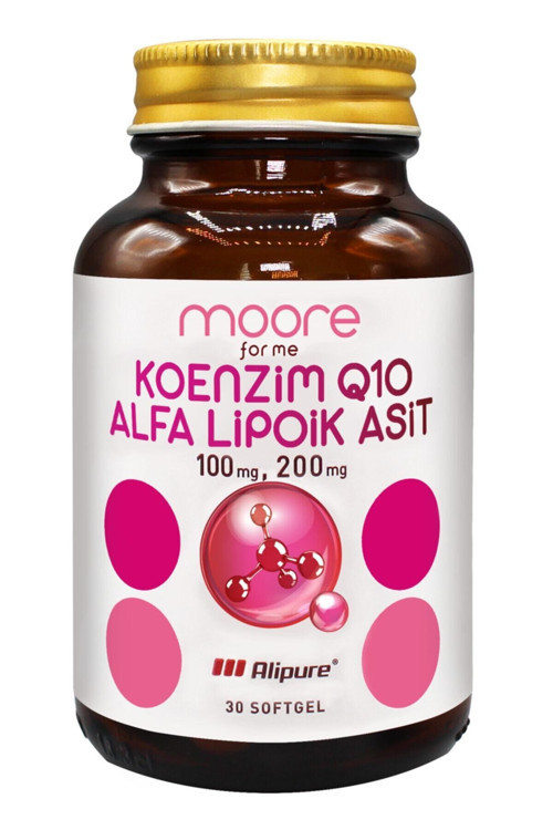 Koenzim Q10 100 Mg Alfalipoik Asit 200 Mg 30 Soft Gel -skt 09.2023