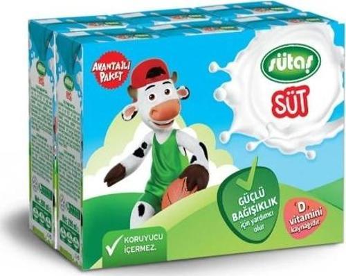 Süt %2,5 Yağlı 6x180 ml. (12'li)