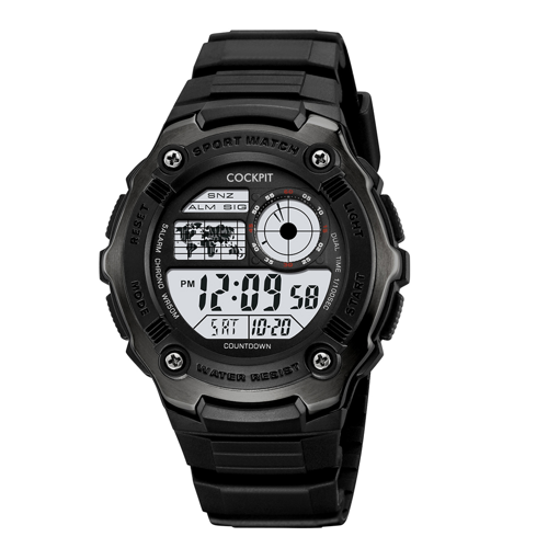 COCKPIT CK-2517BK ERKEK KOL SAATİ