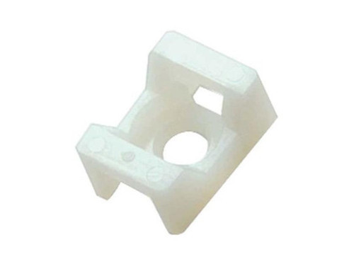 Vidalı Kroşe 16 x 10 x Ø5mm - Beyaz - 10 Adet