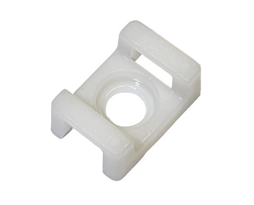 Vidalı Kroşe 23 x 16 x Ø10mm - Beyaz - 10 Adet