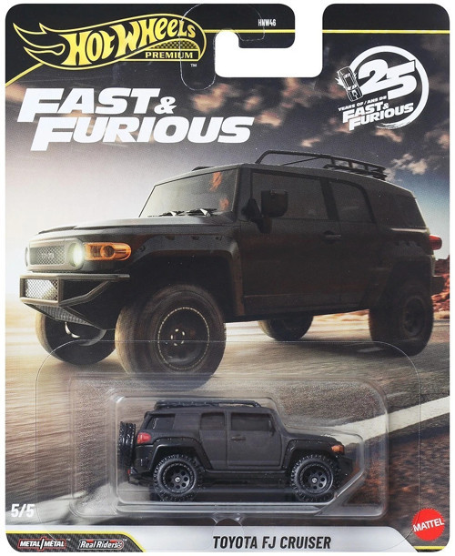 Premium Fast & Furious 25. Yıl Toyota FJ Cruiser 1:64 Diecast Model Araba