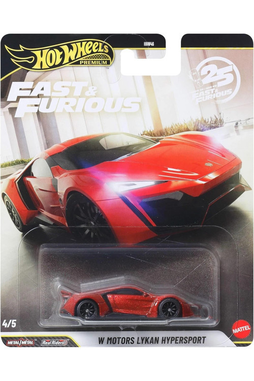 Premium Series 25.Yıl Özel Fast & Furious W Motors Lykan Hypersport