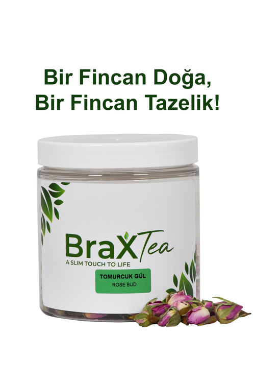 Tomurcuk Gül - Lüx Kuru Gül Goncası - Gül Çayı 50Gr