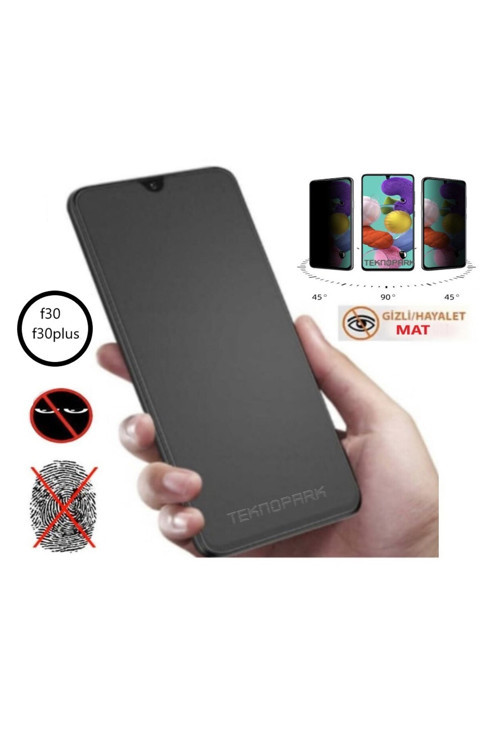 Casper F30 Mat Hayalet Privacy Tam Kaplayan Kırılmaz Cam Seramik Nano Ekran Koruyucu