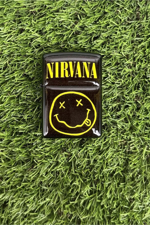Nirvana Benzinli Metal Çakmak Damla Sticker