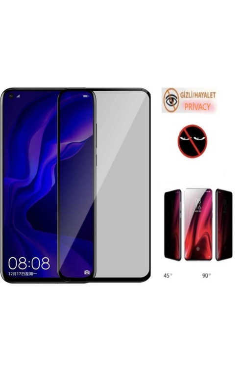 Hiking C21 Pro Hayalet Ekran Koruyucu Privacy Gizli Tam Kaplayan Kırılmaz Cam