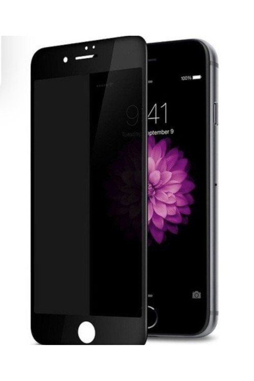 Teknopark Iphone 6/6s Siyah Privacy Kavisli Hayalet Gizlilik Filitreli Full Ekran Koruyucu