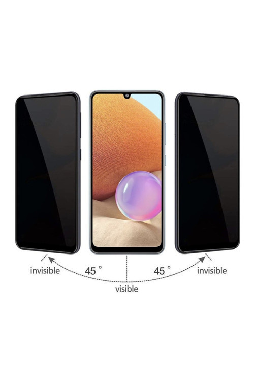 Xiaomi Redmi Note 10 Pro Uyumlu Hayalet Gizlilik Filitreli Full Ekran Koruyucu