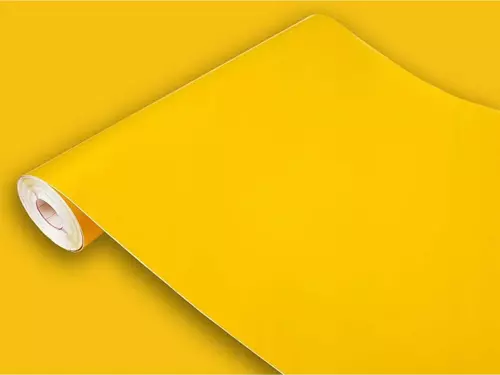 Çok Amaçlı Yapışkanlı Dekor Rulo 45X2 Metre Sarı Etn-671