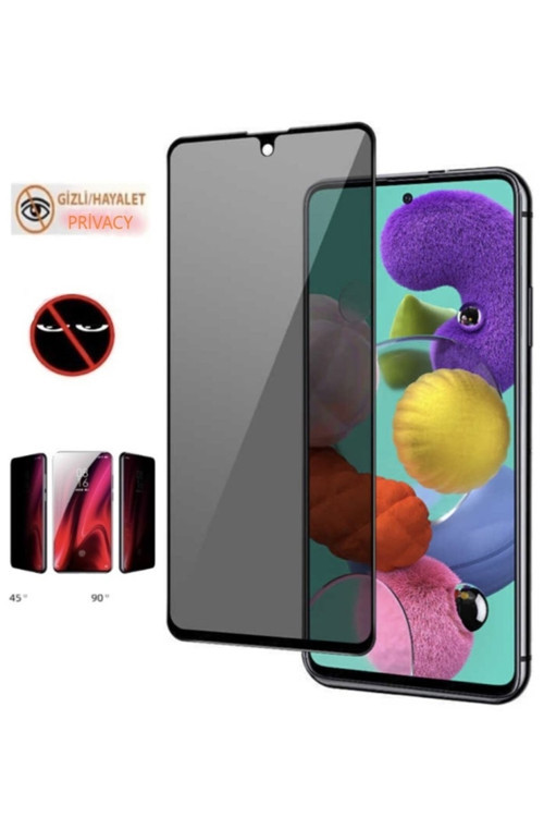 Omix X700 Hayalet Ekran Koruyucu Privacy Gizli Tam Kaplayan Kırılmaz Cam