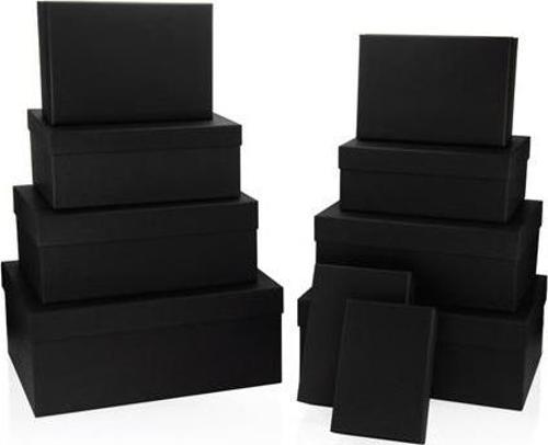 Your Black Dikdörtgen Hediye Kutusu 10 Lu Kutu Seti BX0894