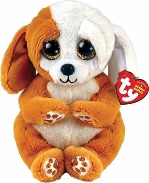 Ruggles - Dog Bwn-Wht Reg Köpek 15 Cm Peluş Oyuncak 150079TY40699