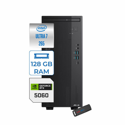 Expertcenter B900MF Intel® Core™ Ultra 7 265 5.3ghz Aı 128GB Ddr5 4tb SSD 8GB/RTX5060 WIN11HOME Mini Tower Masaüstü Bilgisayar B900MF007265001031H40+ZETTAUSBBELLEK