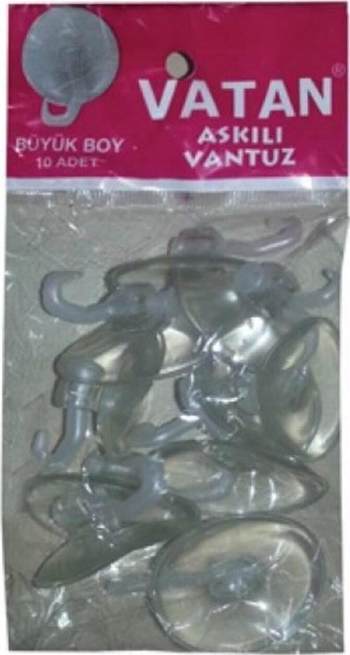 Vantuz Kancalı 10 Lu Büyük Vt404