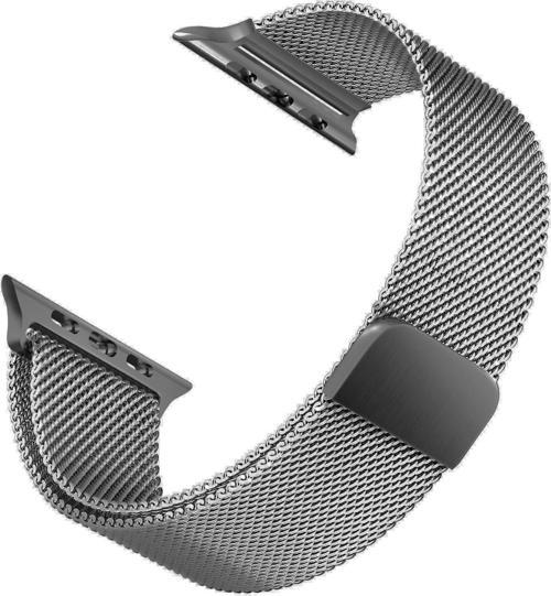 Apple Watch 1 42mm Milanese Loop Version 3 Kordon Gri