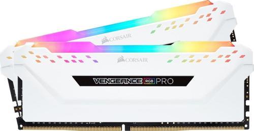 CORSAIR CMW32GX4M2E3200C16W 32GB (2X16GB) Vengeance RGB PRO DDR4 3200MHz CL16 Beyaz Soğutuculu Ram