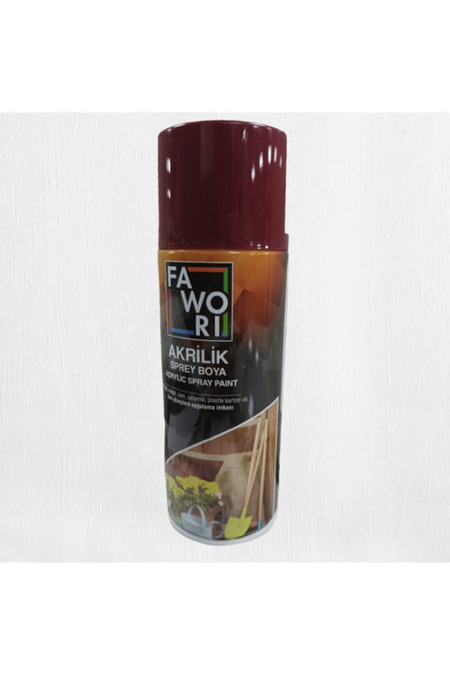 AKRİLİK SPREY BOYA 400 ML BORDO