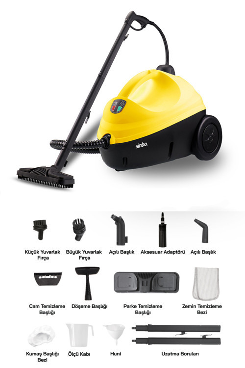 SSC-6423 Çok Fonksiyonlu Buharlı Temizlik Makinası - Buharlı Temizleyici